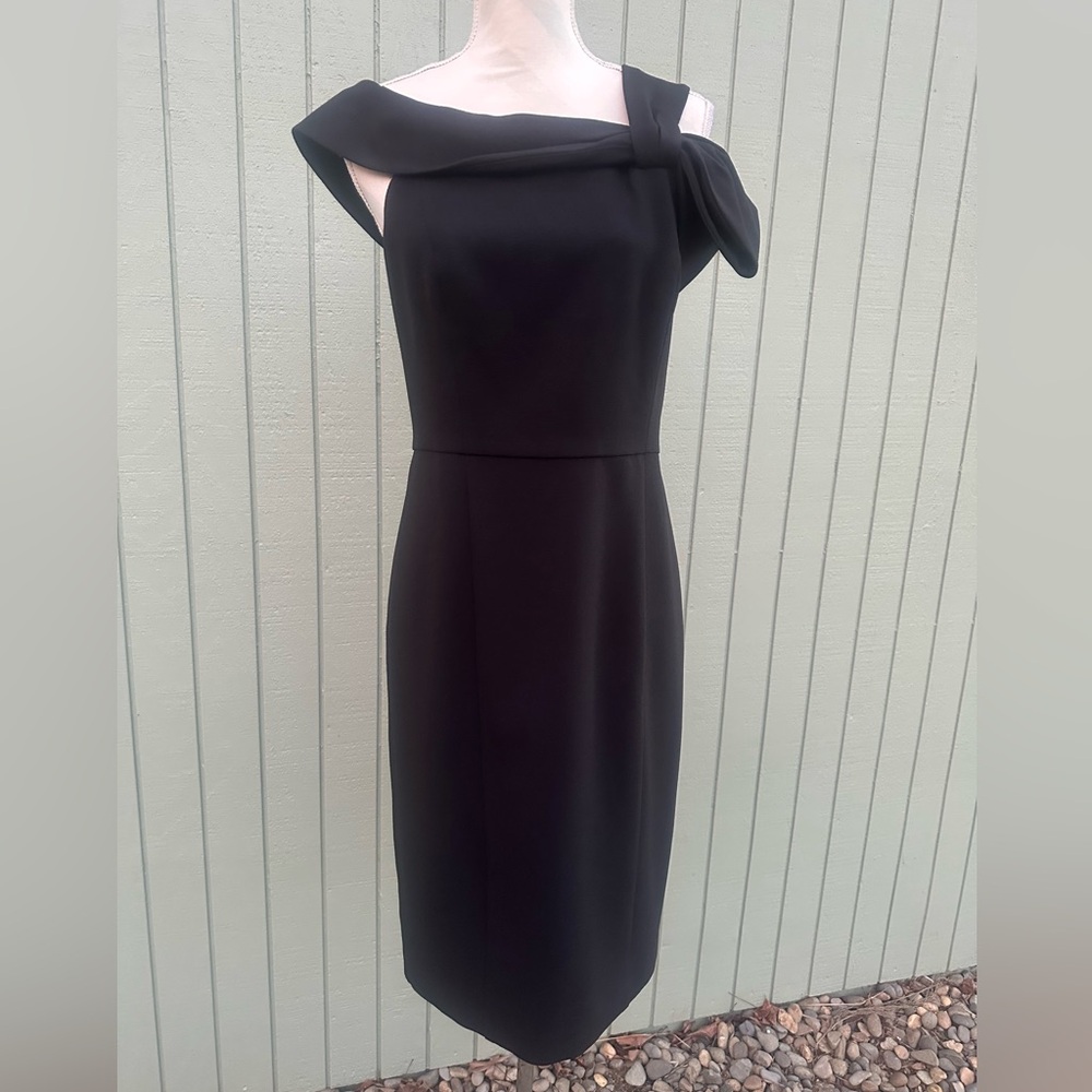 Eliza J Chic Black Cocktail Dress